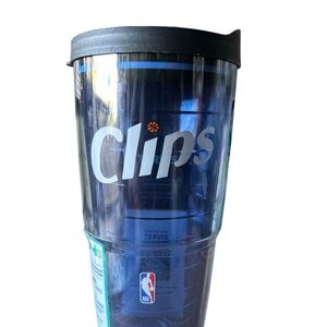 tervis Clips Travel Tumbler - Blue with Black Lid 24 oz